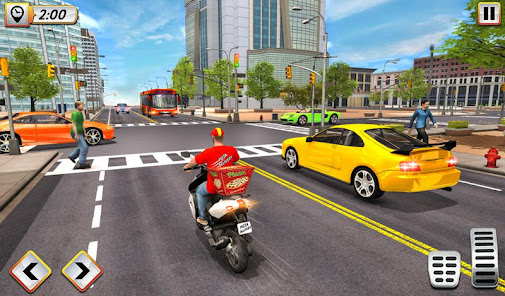 Captura de Pantalla 6 Pizza Delivery Boy Bike Games android