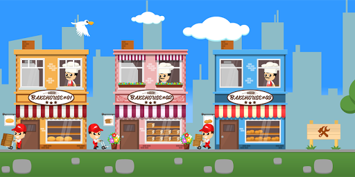 Android application Bakehouse Tycoon - idle game screenshort