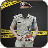 Police Man Suit Photo Frame icon