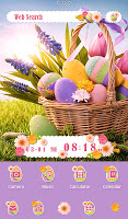 screenshot of Cute Theme Happy Easter!