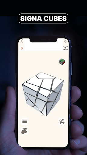 Android application Signa Cubes screenshort