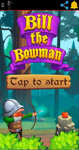 Android application Bill el arquero screenshort