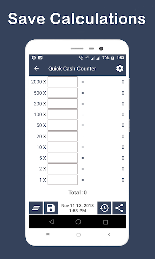 EMI Calculator , GST Calculator , Cash Counter