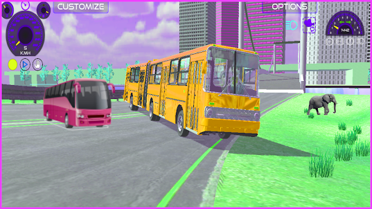 Crazy drive : Bus simulator