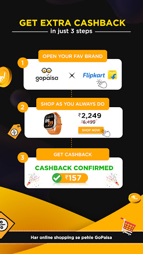 GoPaisa - Cashback & Coupons Screen 3