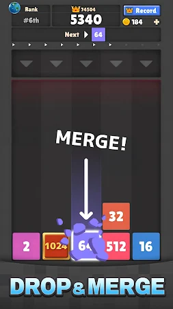 Game screenshot Drop The Number®:Бросьте число apk download
