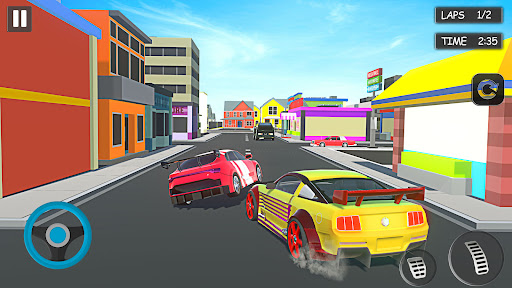 Mini Race Car Driving Game Screen 3