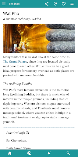 Thailand’s Best: Travel Guide Screen 2