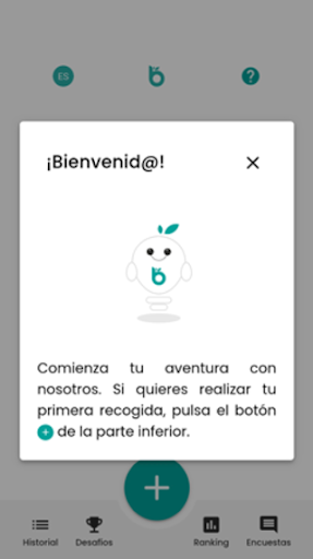 Android application Basuraleza screenshort