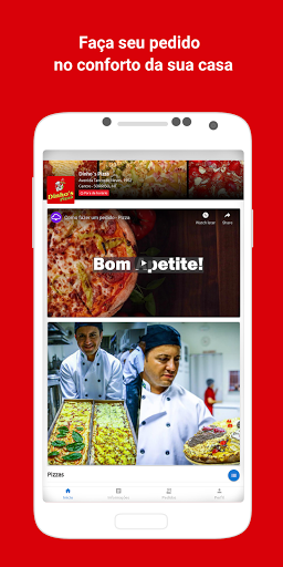 Android application Dinhos Pizza Delivery screenshort