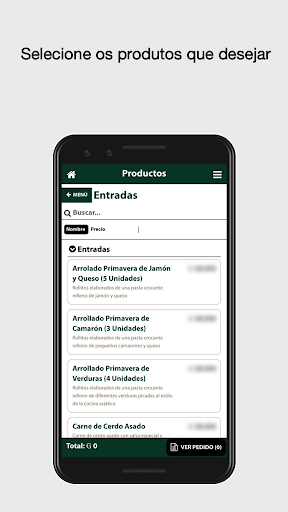 Oriental Delivery CDE Screen 2
