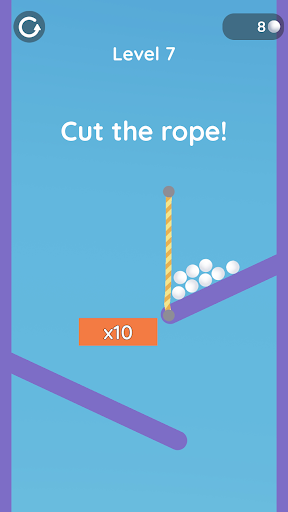 Android application Ropes N Balls screenshort