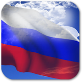 3D Russia Flag icon