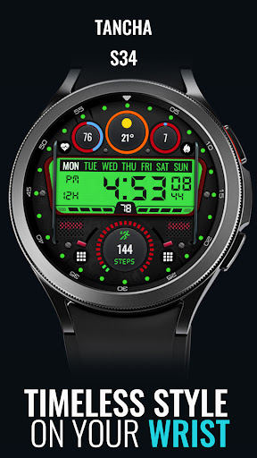 Android application Tancha S34 Retro Digital screenshort