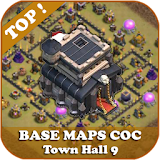 Top Base Maps COC TH 9 icon