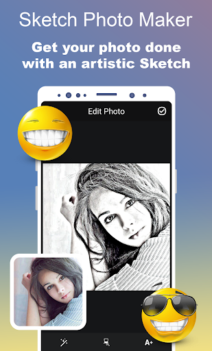 Android application Sketch Maker - Pencil Sketch screenshort