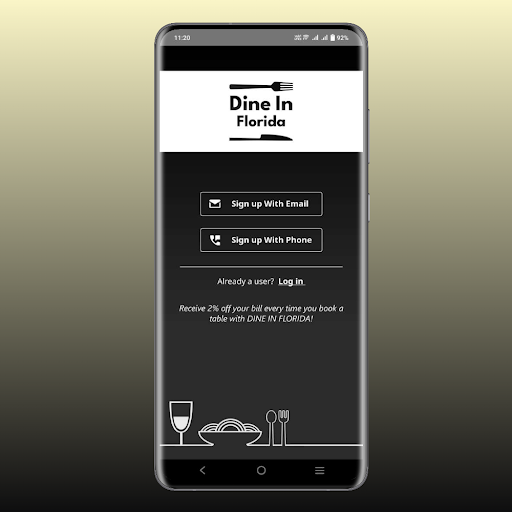 Dine In Florida Screenshot