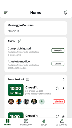 Crossfit Crema Screen 2