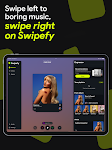 screenshot of Swipefy for Spotify