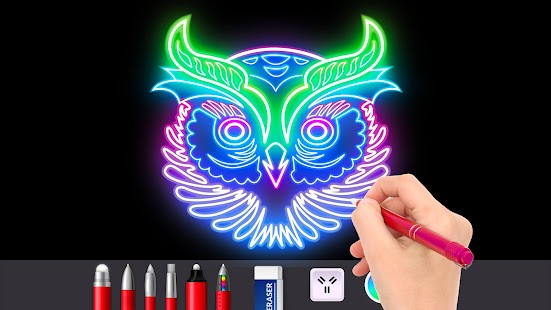 Doodle Master - Glow Art स्क्रीनशॉट