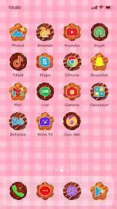 Wow Cookie Theme - Icon Pack