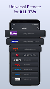 TV Remote for Ruku & Smart TV