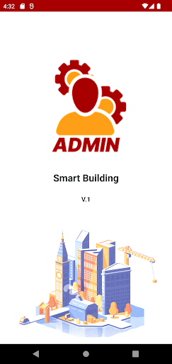 Android application Admin Smart Building screenshort