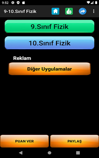 9. Sınıf Fizik - 10. Sınıf Fizik Test Çöz