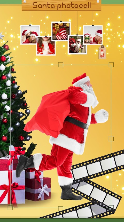 クリスマスのジョーク - サンタクロースと自分撮りのおすすめ画像1