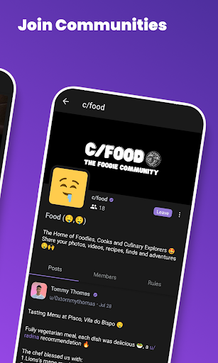 DiverseHQ: Lens & Communities Screen 2
