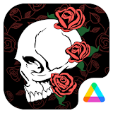 Pink Skull Theme for Android icon
