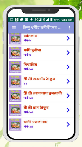 হিন্দু ধর্মীয় মনীষীদের জীবনী Screen 2
