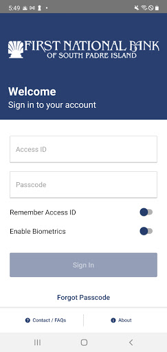 Android application FNBSPI Mobile screenshort
