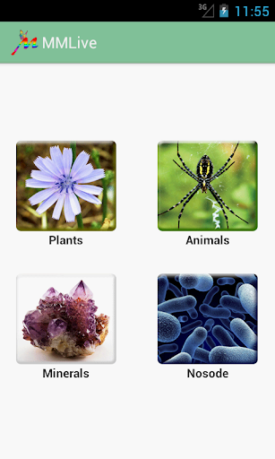 Android application Homeopathic MMLive Pro screenshort