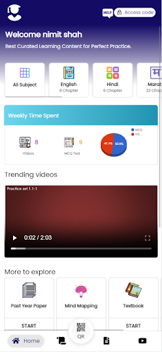 Android application KAUSTUBH CLASSES screenshort