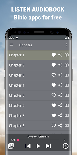Offline Audio Bible KJV App Screen 2