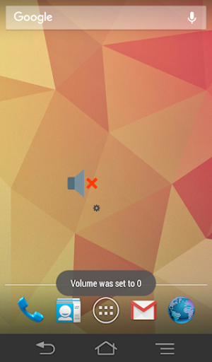 Android application Tap Silent Widget 2 screenshort