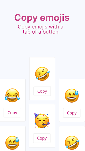 Android application Emojis Directory screenshort