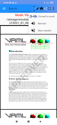 Android application PDF reader , Files manager screenshort
