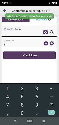 Android application Coletor de Dados 2022 screenshort