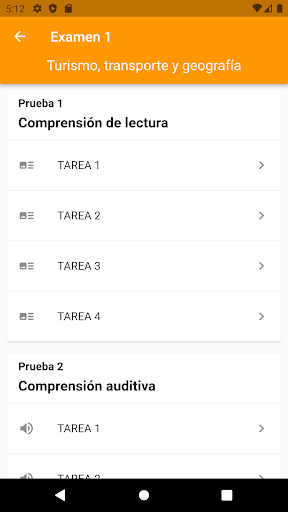 DELE B2 Spanish Screen 2