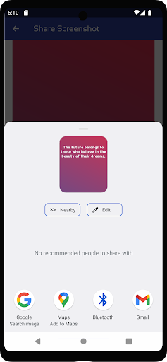 Quote Maker+ Screen 3
