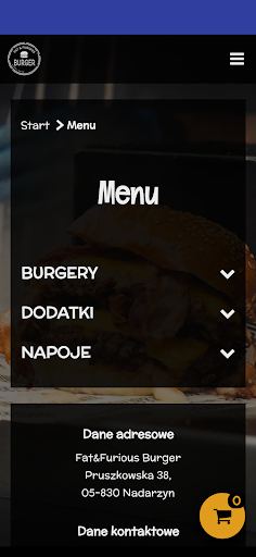 Android application Fat & Furious Burger screenshort