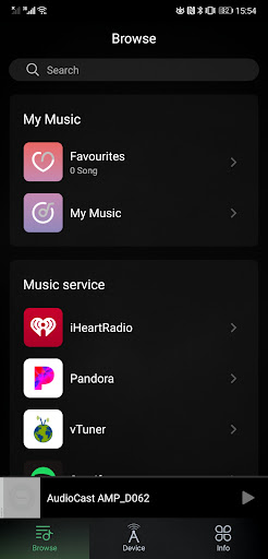 AudioCast Screen 3