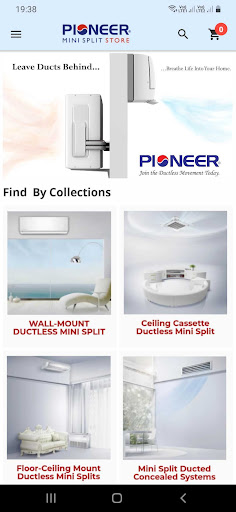 Android application Pioneer Official Store screenshort