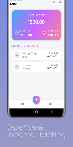 TrackMyFinance Screen 3