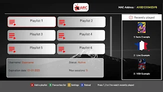 ARC Player screenshot 1