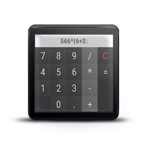 Calculator For Wear OS (Android Wear) Screenshot