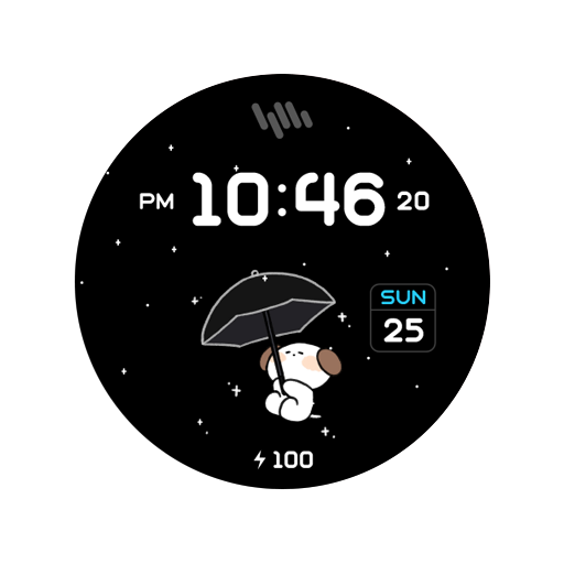 SamWatch T Nori Meongjae Black