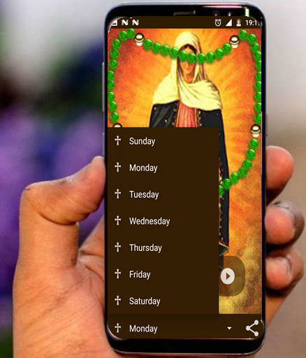 Holy Rosary with audio Screen 3